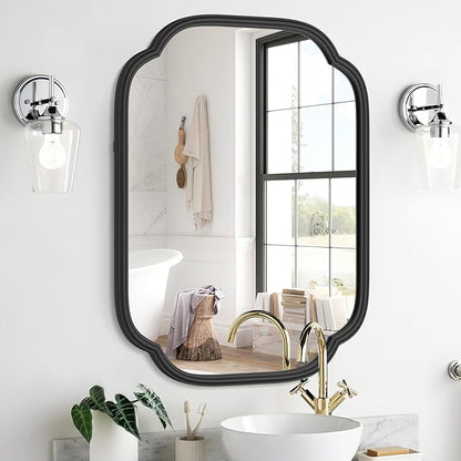 Black Bathroom Mirror for Wall