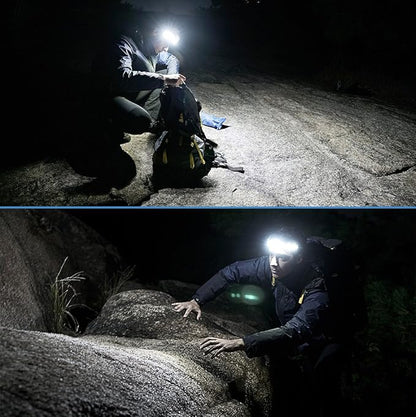 Orbit 2025 Edition Headlamp ??210° Wide Beam + 60° Focus Light, 1020 Lumens, USB-C Rechargeable, IP56 Waterproof, Lightweight LED Headlamp for Camping, Work, Running, Outdoors