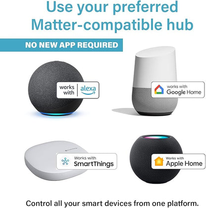 Legrand Radiant® Wi-Fi Matter Smart Outlet 15A, Effortless Setup, Enhanced