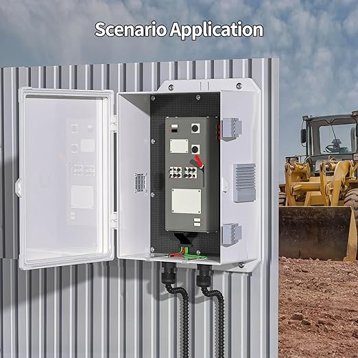 Namunanee Outdoor Electrical Junction Box, ABS Water Resistant Enclosure