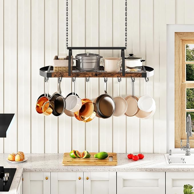 CHOEZON Hanging Pot Rack, Pot Hanger