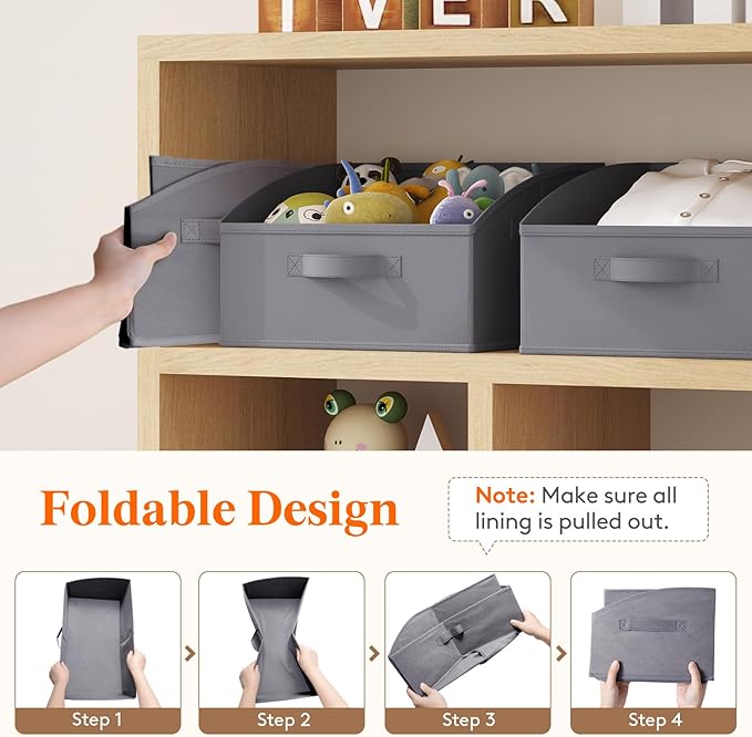 Lifewit Trapezoid Closet Storage Bins