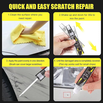 XNA Provence(M4C/6M) for Porsche Touch Up Paint, Car Scratch Remover for Nicks and Chips Repair, 2-In-1 Quick & Easy Fix Car Scratch Repair Kit with Exact Color-Matched