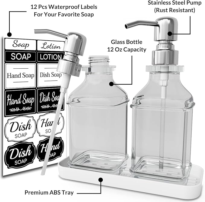 LMQML Soap Dispenser