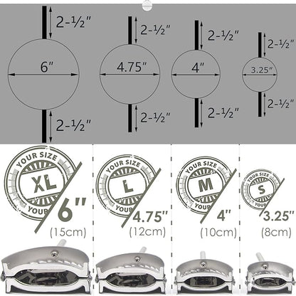 Best Utensils Stainless Steel Ravioli Mould Pierogi Dumpling Maker Wrapper