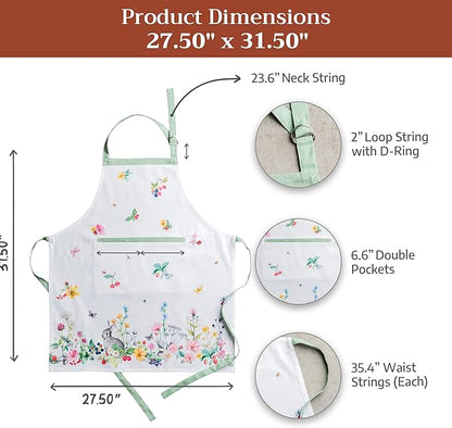 Maison d' Hermine 100% Cotton Apron