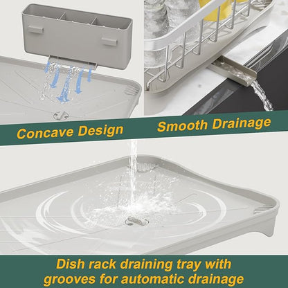 LIYI Drying Rack Tableware, Stainless Steel Drying Rack, 304 Stainless Steel