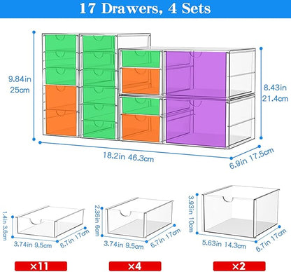ARSTPEOE Makeup Acrylic Organizer