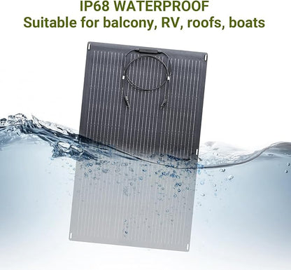 ALLPOWERS SF200 200W Flexible Solar Panel, Ultra-Thin 3mm Bendable