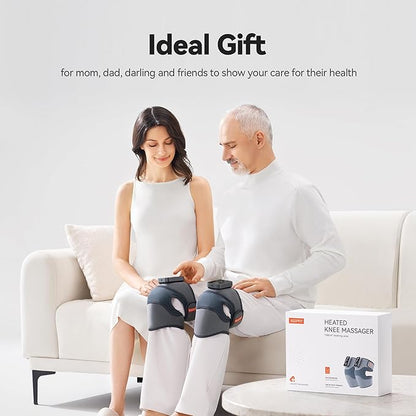 Cordless Knee Massager with Heat Vibration