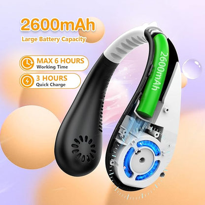 Kids Neck Fan, Portable Bladeless Fans