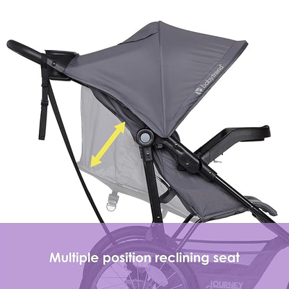 Baby Trend Journey Jogging Stroller, Stellar Grey