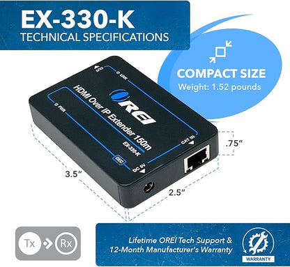 OREI HDMI Over Ethernet Extender
