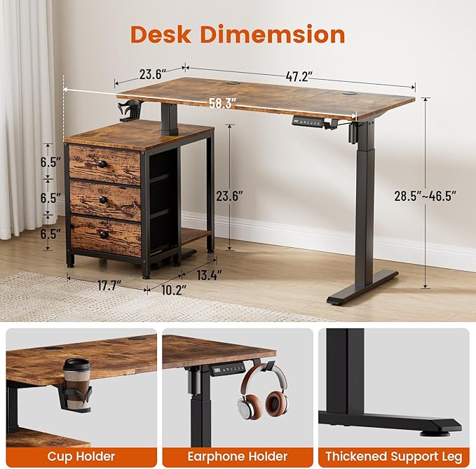 REAHOME Electric Standing Desk