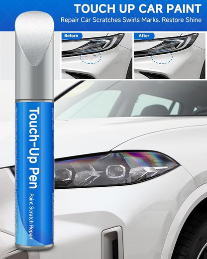 P7V Steel Graphite Touch Up Paint Compatible with Hyundai Exact Match Touch Up Paint Car Scratch Repair