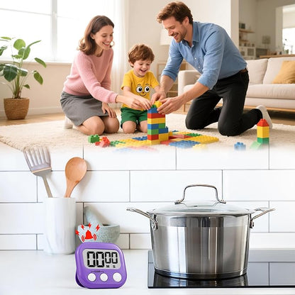 Timer for Kids Teachers Supplies Digital Kitchen Timers for Cooking Large