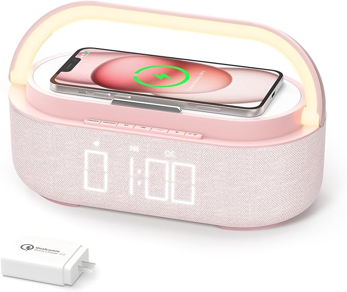 COLSUR Bluetooth Speaker Alarm Clock