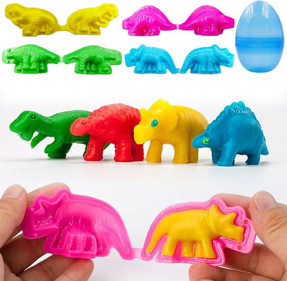 FRIMOONY Dough Tools Set for Kids, Various Plastic Animal Molds, Rolling Pins