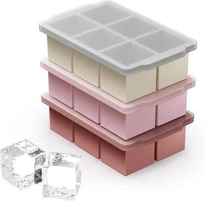 VLM 3 Packs Large Ice Cube Molds