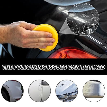 Scratch Remover for Vehicles,2026 New Scratch Removal Wax,Containing Wiping Sponge car Paint Scratch Repair Polishing Wax,Used for Deep Scratches on Various Vehicles (2pc)
