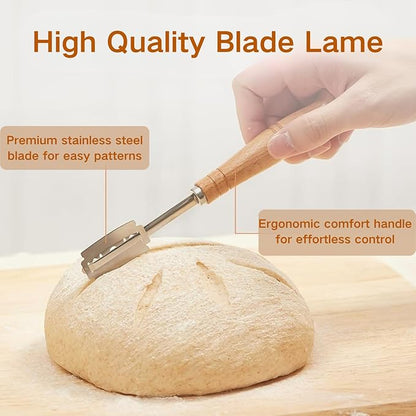 Basic Multi-Purpose Stainless Steel Scraper/Pizza Cutter/Spice Cutter/Premium