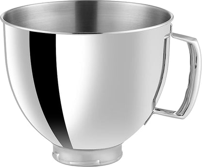 5 QT Stainless Steel Mixer Bowl Compatible