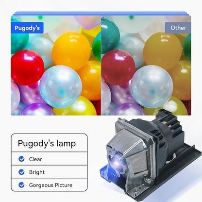 Pugody NP13LP /NP18LP Quality Replacement Projector Lamp Bulb