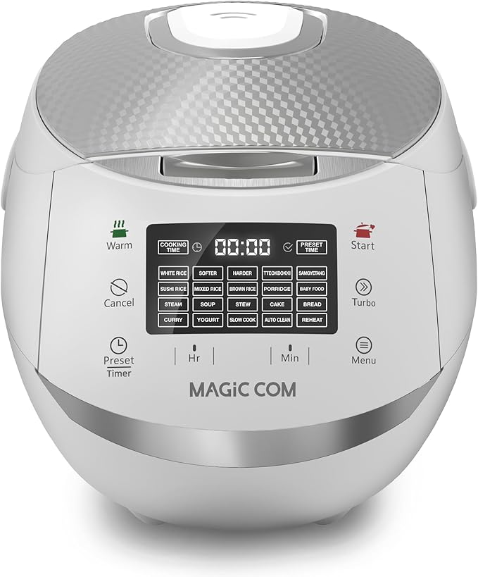 MAGiC COM multi-Functional Digital Rice Cooker 10 Cup Uncooked, 15-in-1