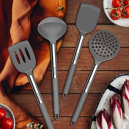 Kitchen Utensils Set-Silicone Cooking Utensils-32pcs Non-Stick Silicone Cooking