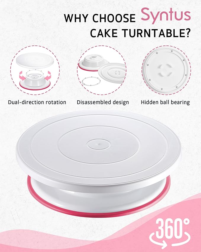 Syntus 65 PCs Cake Decorating Kit