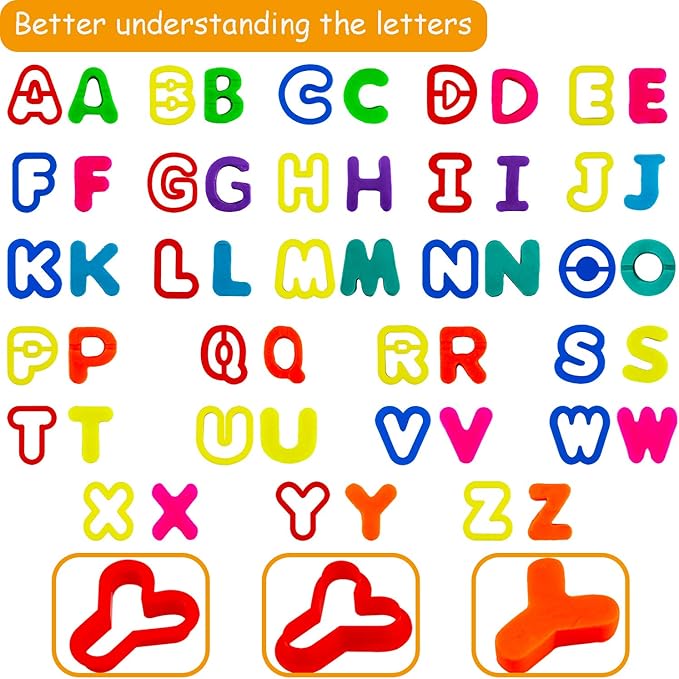 FRIMOONY Plastic Dough Tools for Kids,
