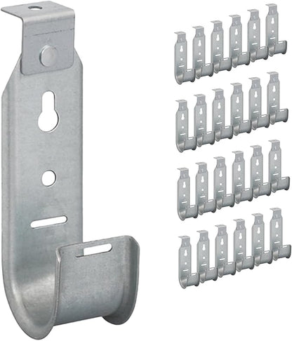 ICC Ceiling Mount J Hook 1 5/16” Without Retainer Clip – Galvanized Steel Cable