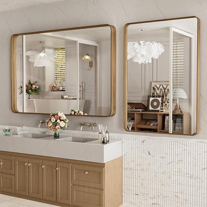 LOAAO 48X32 Inch Bathroom Mirror