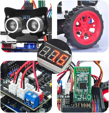 OSOYOO Smart Robot Car kit for Arduino to Learn Programming and Get Hands on Experience of Robotic Assembly for Adults and Youths