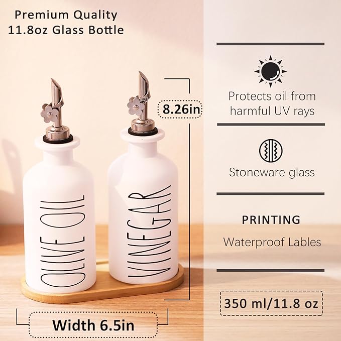 HOMCDALY Premium Olive Oil Dispenser