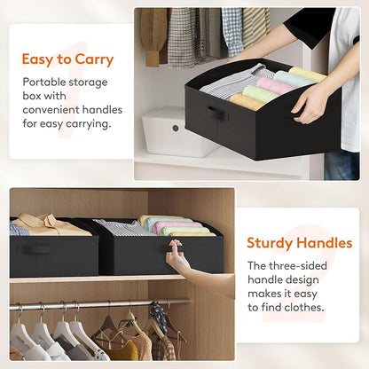 Lifewit Trapezoid Closet Storage Bins