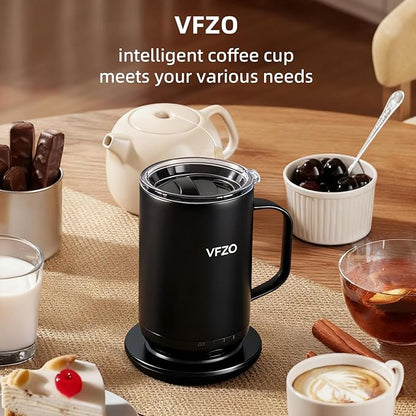 Self Heating Coffee Mug, High-Capacity- 18 oz, 180 Min Battery Life, Smart