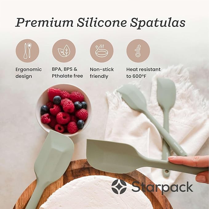 Starpack 'Scrape & Stir' Silicone Spatula Set