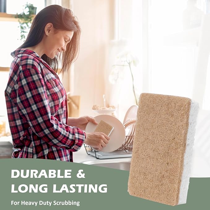 Isshah Plant-Based Kitchen Sponges