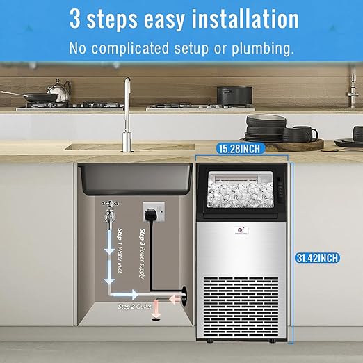Freestanding Ice Maker Machine