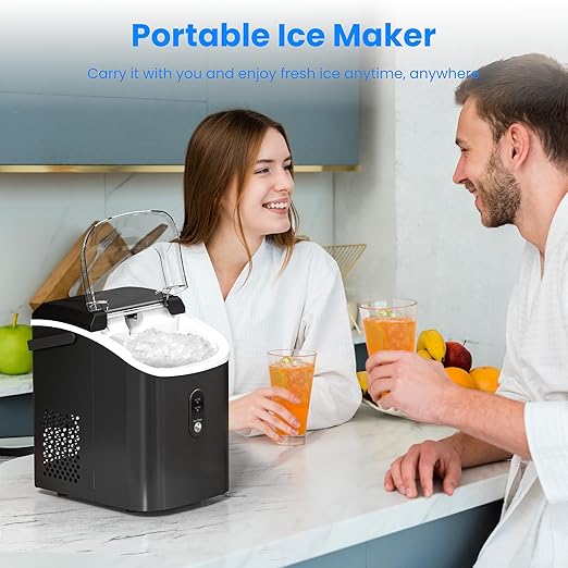 Antarctic Star Nugget Ice Makers Countertop