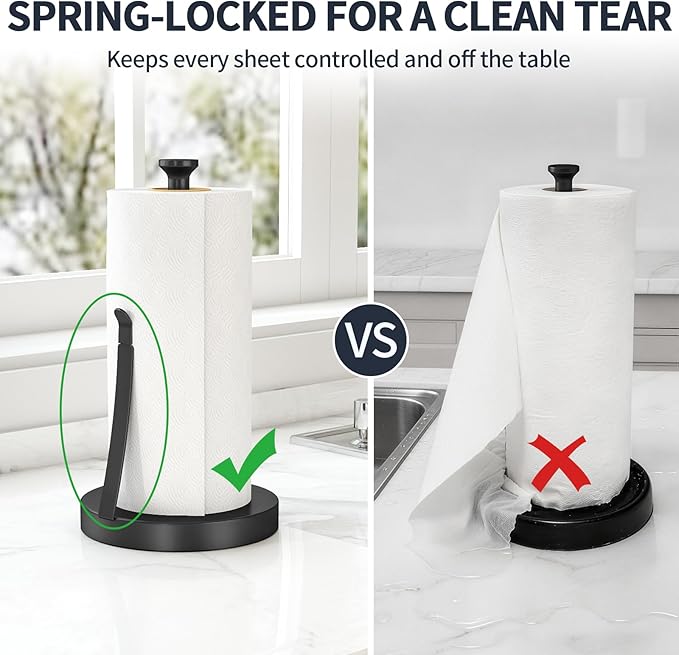 Jesginboo Countertop Paper Towel Holder