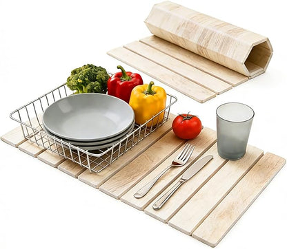 Dish Drying Mats, Large 24x16 Inch Diatomaceous Earth Drying Mat /