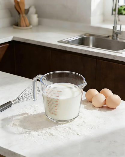 Measuring Cups, Plastic Measuring Cups Set of 3-1000ml, 300ml