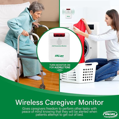Smart Caregiver Wireless Bed Pad Alarm System