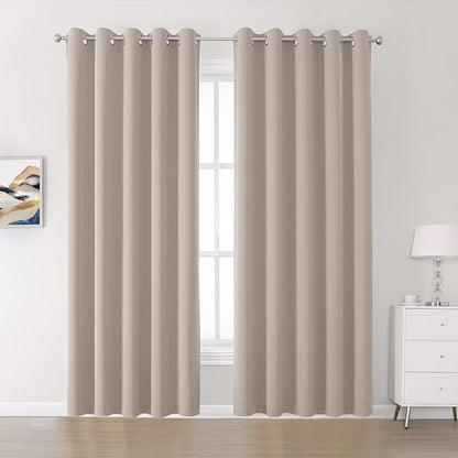 DUALIFE Curtains 96 Inches Long