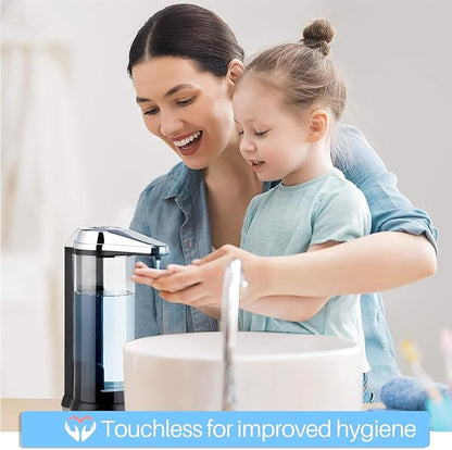 Secura 17oz Automatic Liquid Soap Dispenser, Touchless Battery Operated Hand