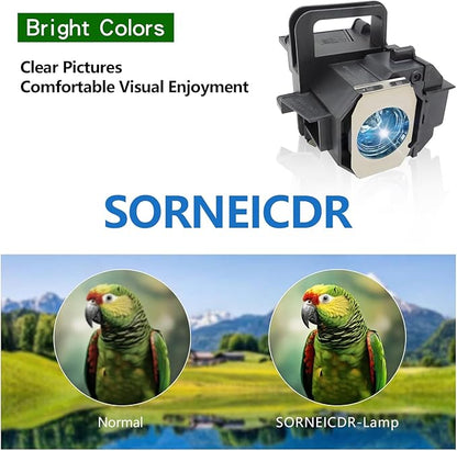 SORNEICDR ELP LP49 Replacement Projector Lamp Bulb Compatible