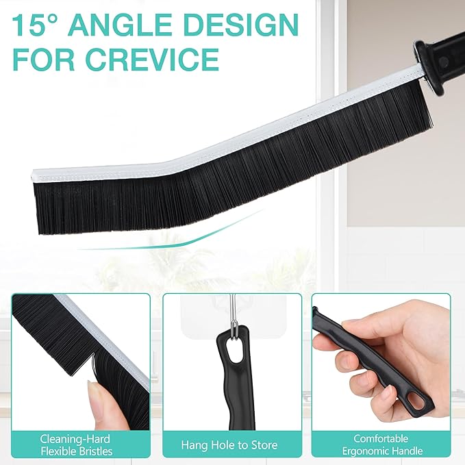 Crevice Cleaning Brush, Hard Bristle Cleaning Brushes