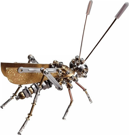 Mechanical Metal DIY 3D Insect Brass Puzzle (Cricket)